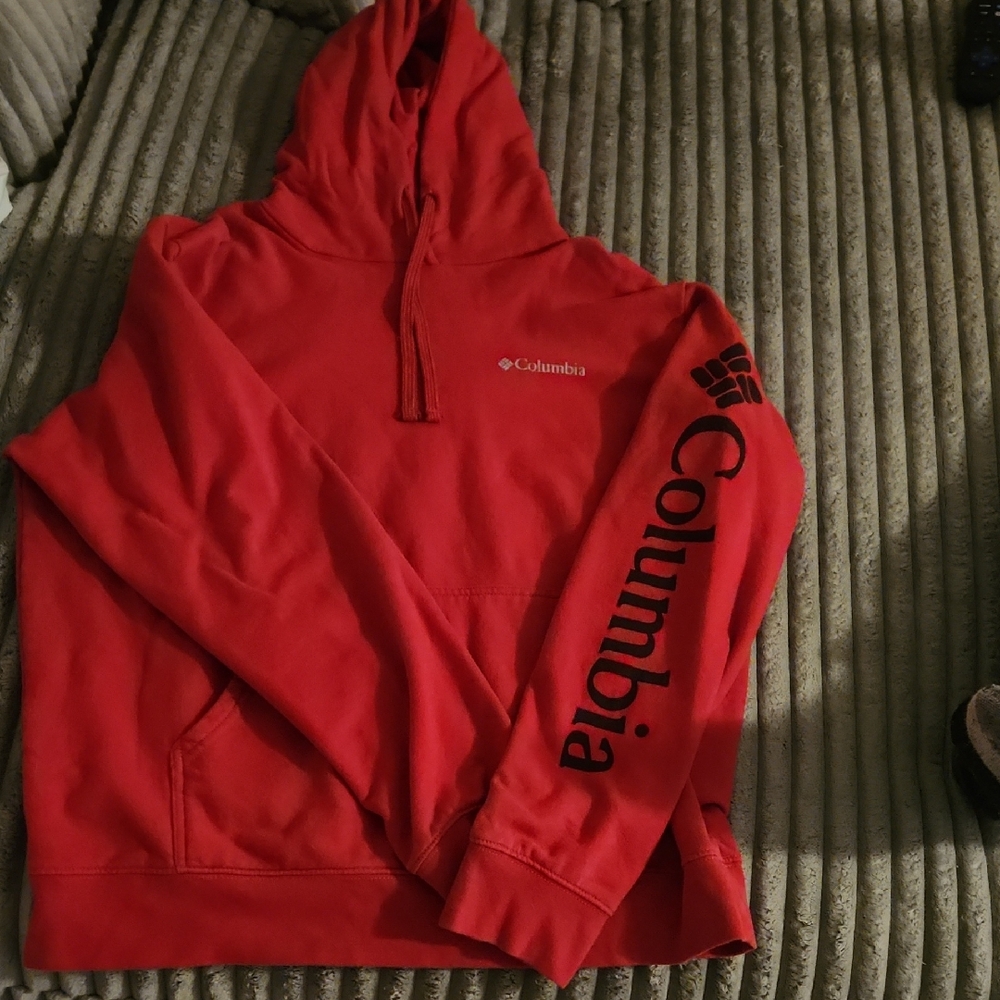 Columbia Bold Red Pullover Hoodie